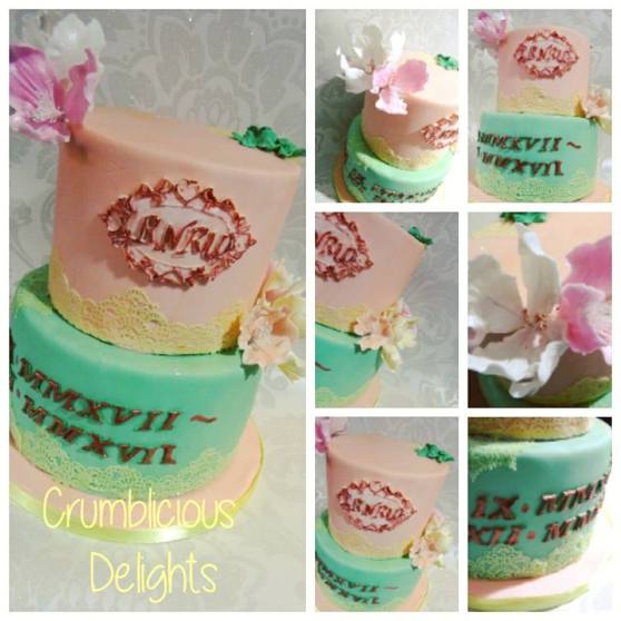 rehab cake collage